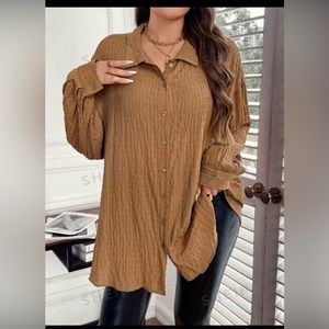 SHEIN CURVE 5XL(22). Fits well and material is nice. Only worn a few times